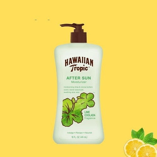 Kem giữ ẩm & dưỡng da sau khi đi nắng Hawaiian Tropic Lime Coolada After Sun Moisturizer 474ml (Mỹ)