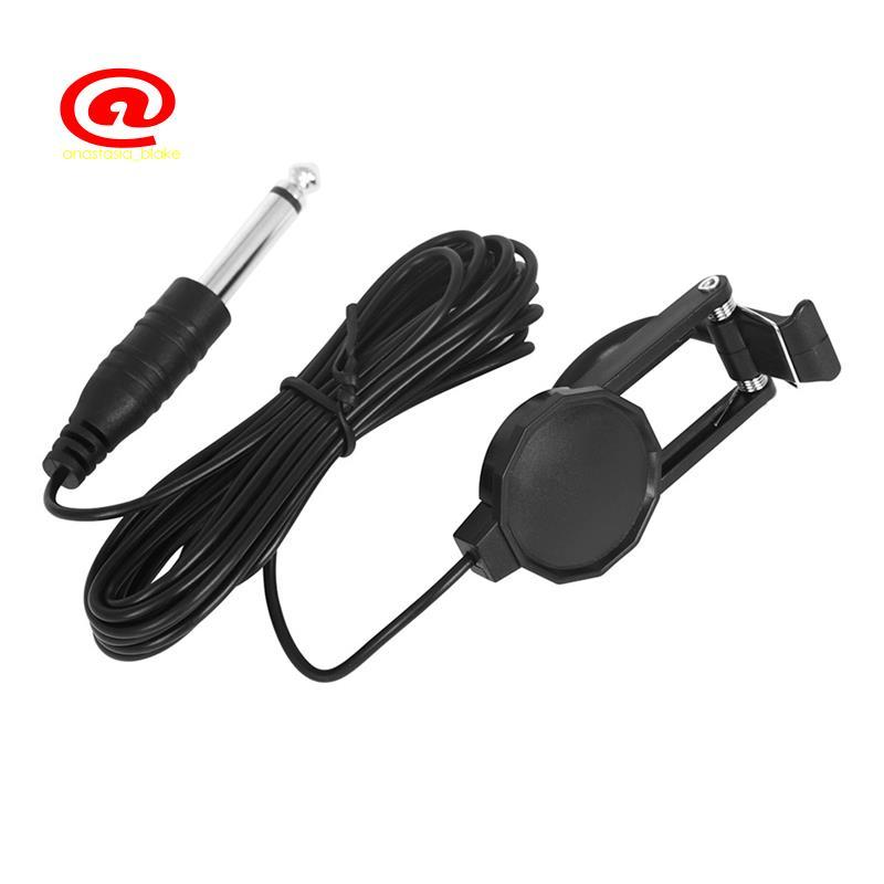 Violin Pickup Clip Micro Pickup Guitar Lỗ âm thanh Pickup trên Violin Piezo cho đàn guitar violin
