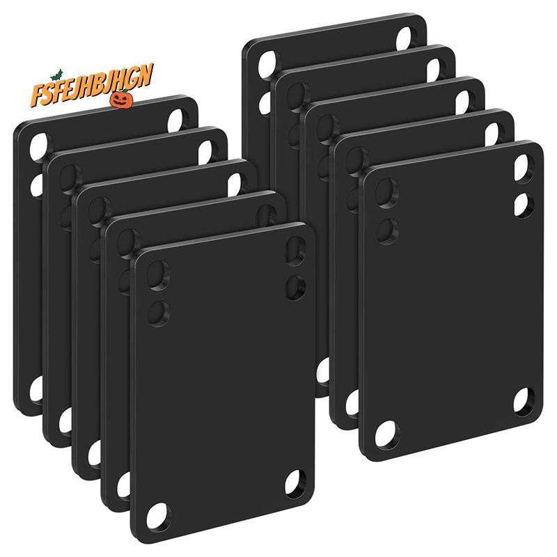 10 Chiếc 3 mm Ván Trượt Riser Tấm Chống Sốc Longboard Rise Miếng Lót Ván Trượt Chống Sốc Mềm Longboa
