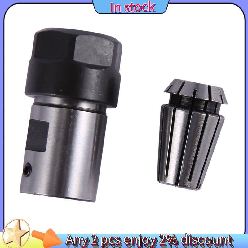 Còn hàng-1 Cái C20 Er16 32L 8Mm Cần kẹp động cơ trục chính + 1 Cái Er16-1 / 8 (3.175) Mm Collet