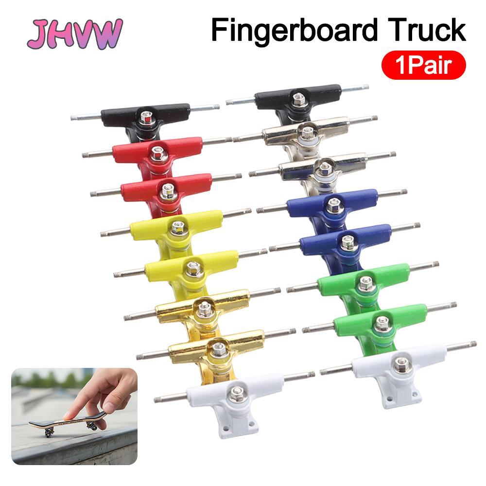 JHVW 1 Cặp Giá đỡ sàn chịu lực, với các loại hạt Đồ chơi sở thích Bộ sưu tập Fingerboard Truck, Bộ p