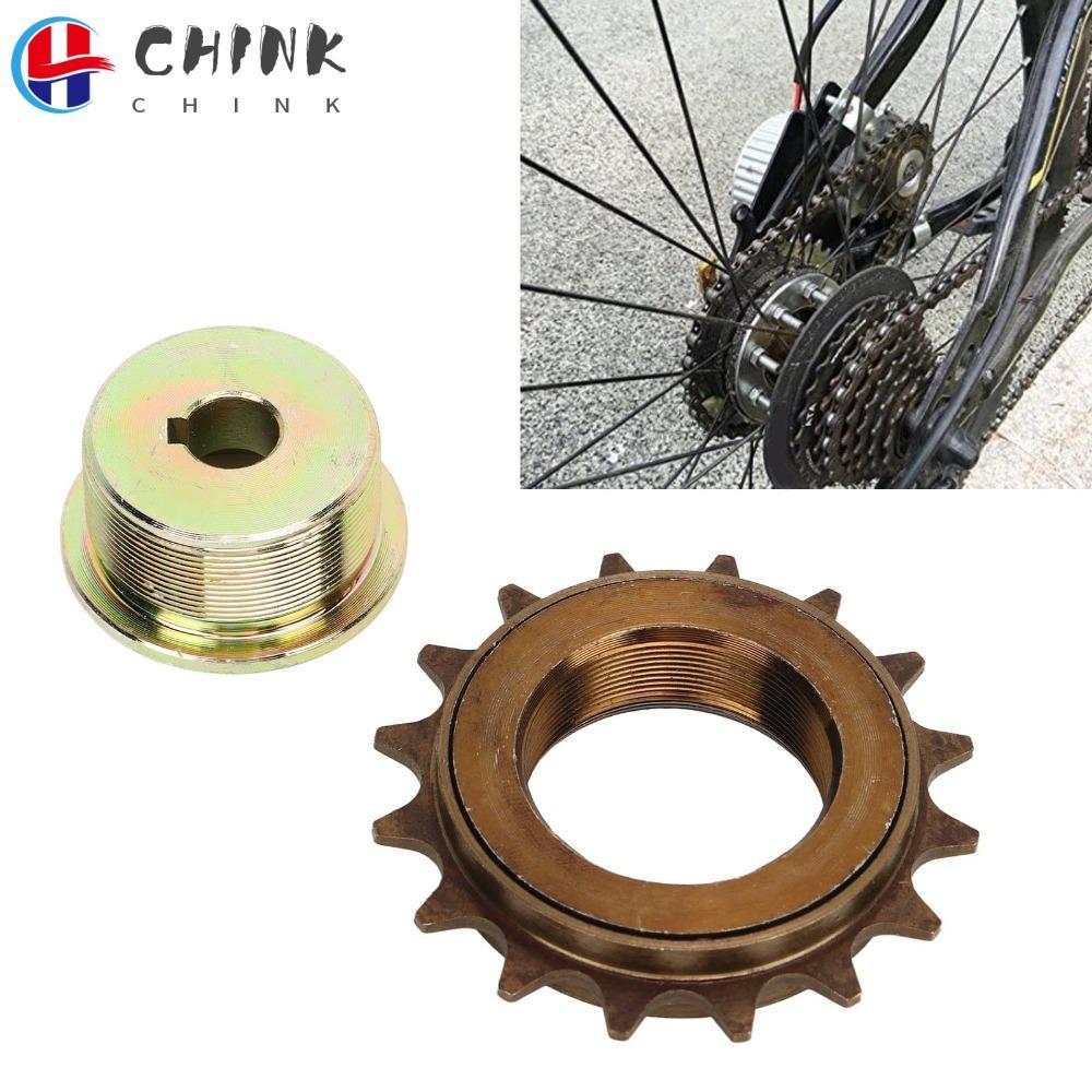 CHINK 1 Bộ Bánh Xích Xe Đạp Điện, Bộ Chuyển Đổi Bánh Xe Sắt Lắp Đặt Dễ Dàng, Bộ Phận Bánh Xích Động 