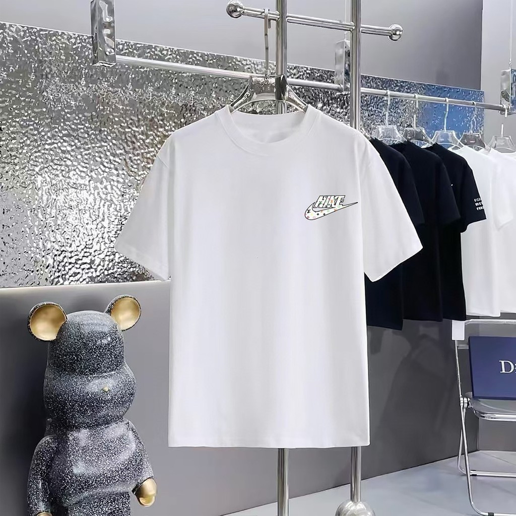 LOUIS VUITTON / LV / 2026 Áo thun ngắn tay cổ tròn cổ điển dành cho nam nữ Áo thời trang dày không t