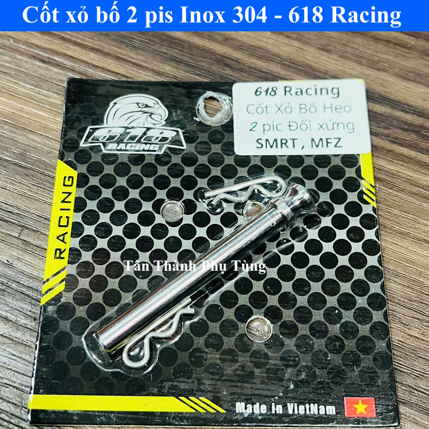 Cốt xỏ bố 2 pis Inox 340 - 618 Racing SMRT, MFZ