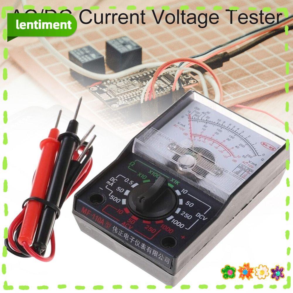 Đồng hồ vạn năng tương tự LENTIMENT Đa chức năng Vôn kế MF-110A có độ chính xác cao