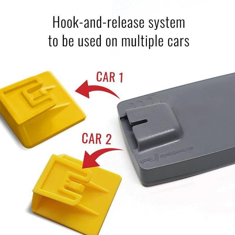 Yiyi Điện Tử Toll Pass Clip Có Thể Tháo Rời Kính Chắn Gió Toll Pass Giá Đỡ Kẹp Cho Ô Tô Điện Tử Toll