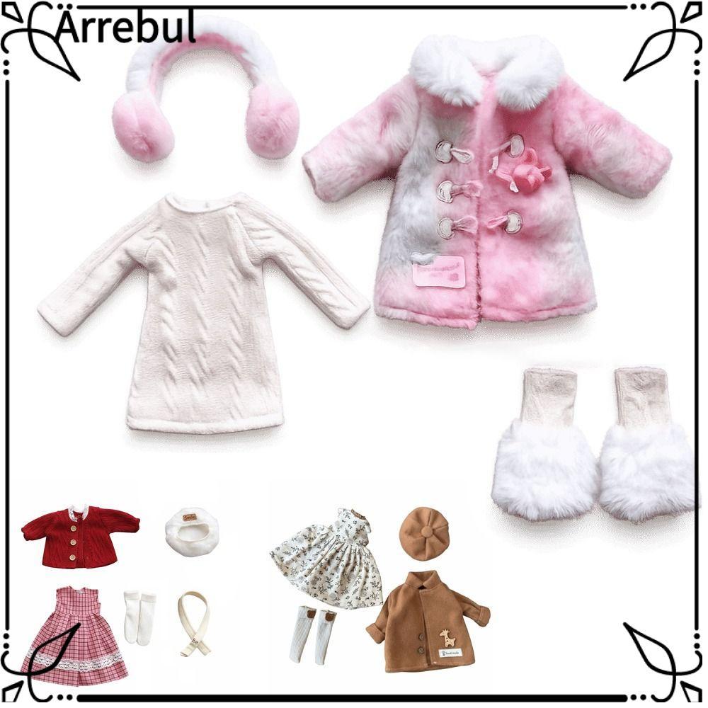 Bộ trang phục búp bê ARREBUL 1 / 6 BJD, Quần áo búp bê Mini DIY 30cm, Váy búp bê đa phong cách hoạt 