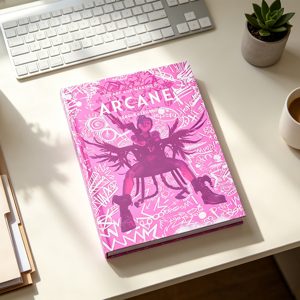 Arcane Fortiche Artbook Giấy dày cao cấp dành cho người sưu tập