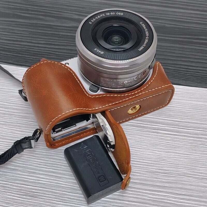 Thích hợp cho túi đựng máy ảnh Sony A5000 Sony A5100 Micro Vỏ bảo vệ đơn A5000 Hộp đựng dây buộc Phụ