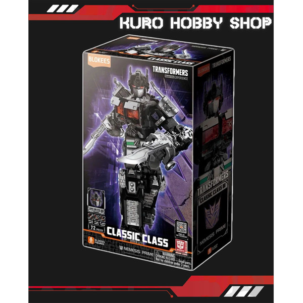 BLOKEES Transformers Classic Class Nemesis Prime - Mô hình lắp ráp Blokees