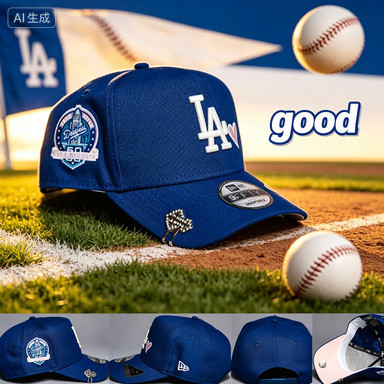 ERA MỚI 9FIFTY A-FRAME BLUE LOS ANGELES DODGERS SNAPBACK Mũ snapback cong có thể điều chỉnh HEART + 