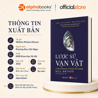 Sách - Lược Sử Vạn Vật - A Short History of Nearly Everything (Omega Plus)