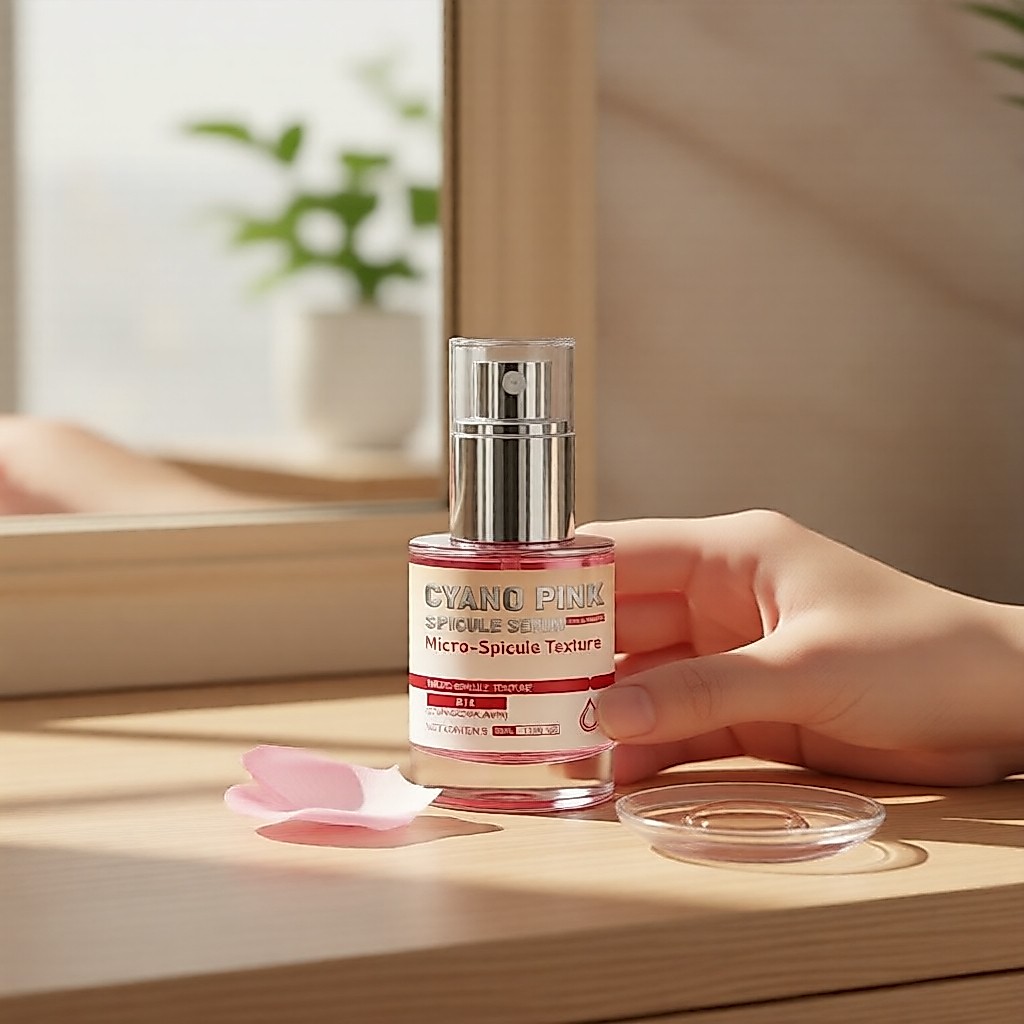 Serum Cemenrote Cyano Pink với Canxi, tinh chất kim siêu nhỏ chăm sóc lỗ chân lông