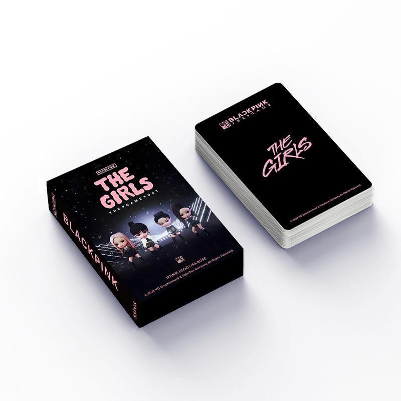 BLACKPINK THE GIRLS OST Photocard Ảnh Kim Ji-soo Kim Jenny Hàng hóa Meitu