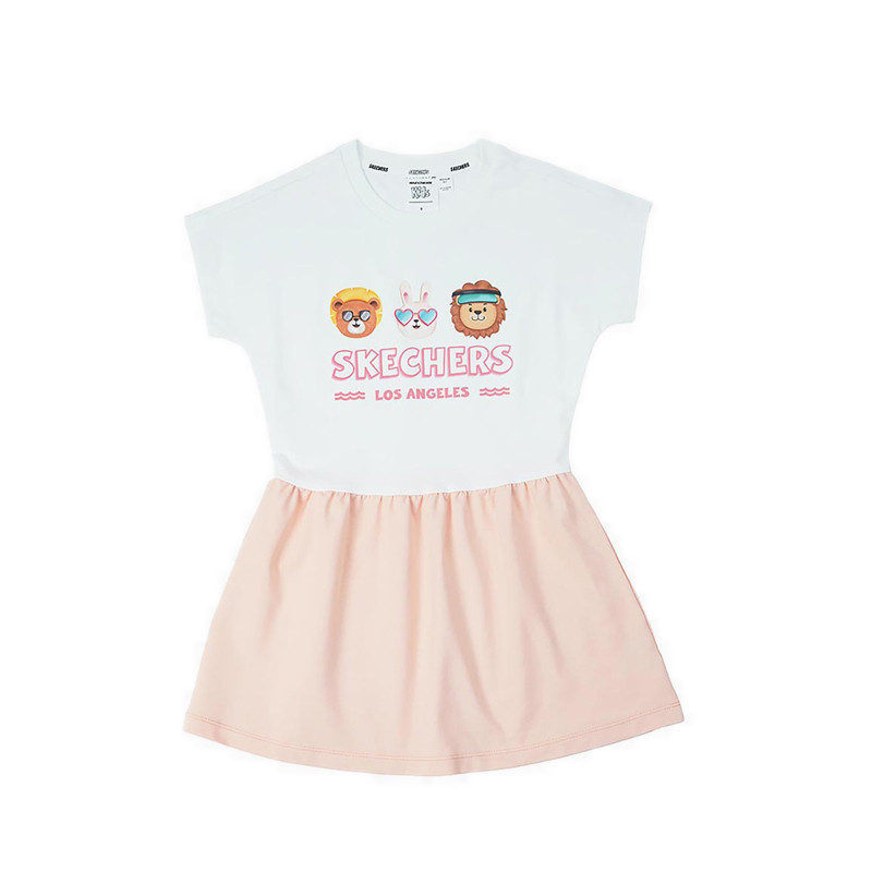 Váy Skechers Girl Knit Girls-Peach