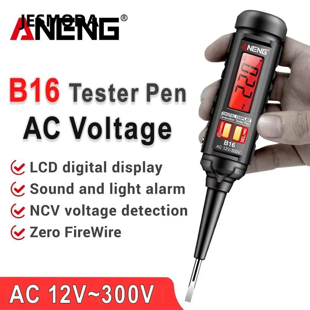 Bút kiểm tra điện áp JESMODA, Máy dò điện áp không tiếp xúc báo động Buzzer, Máy kiểm tra tuốc nơ ví