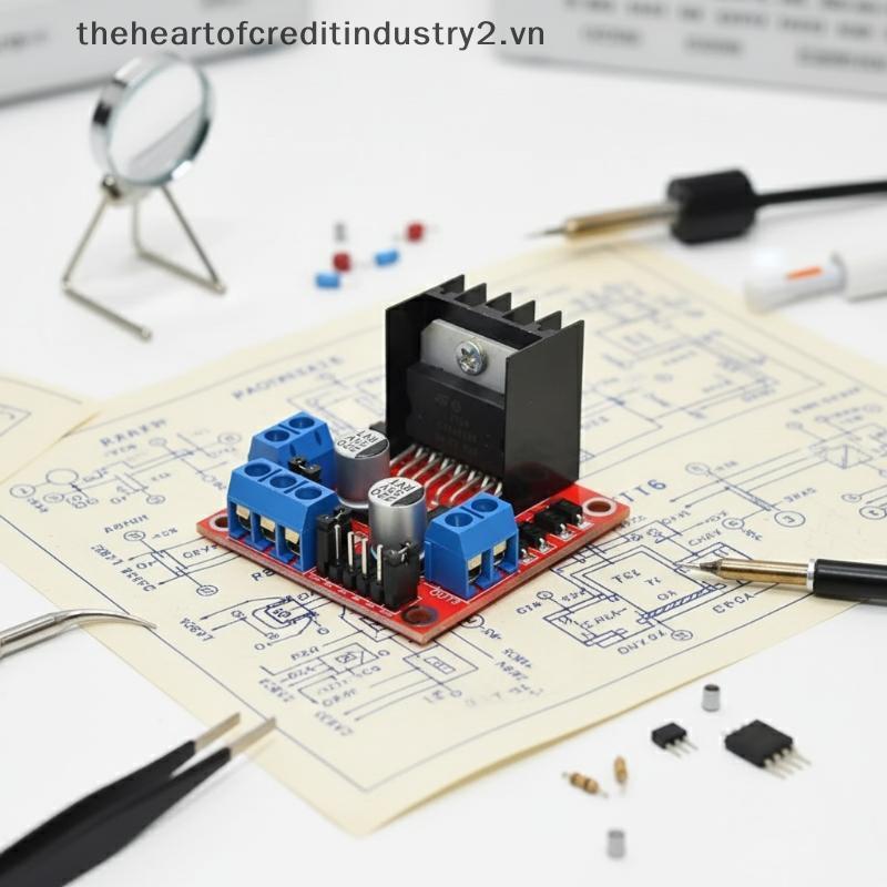 # thehear # L298N Bảng điều khiển động cơ DC & Stepper Motor Driver Module cho Robot ô tô thông minh