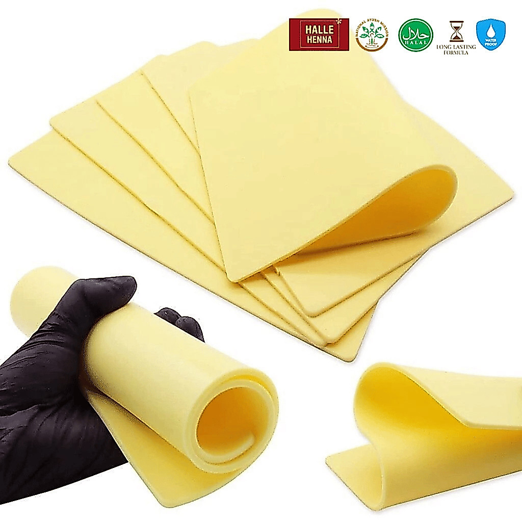 Da Giả Silicon Tập Vẽ Henna Jagua (Kích thước A4) – Mềm Mại, Chân Thực, Dễ Luyện Tập