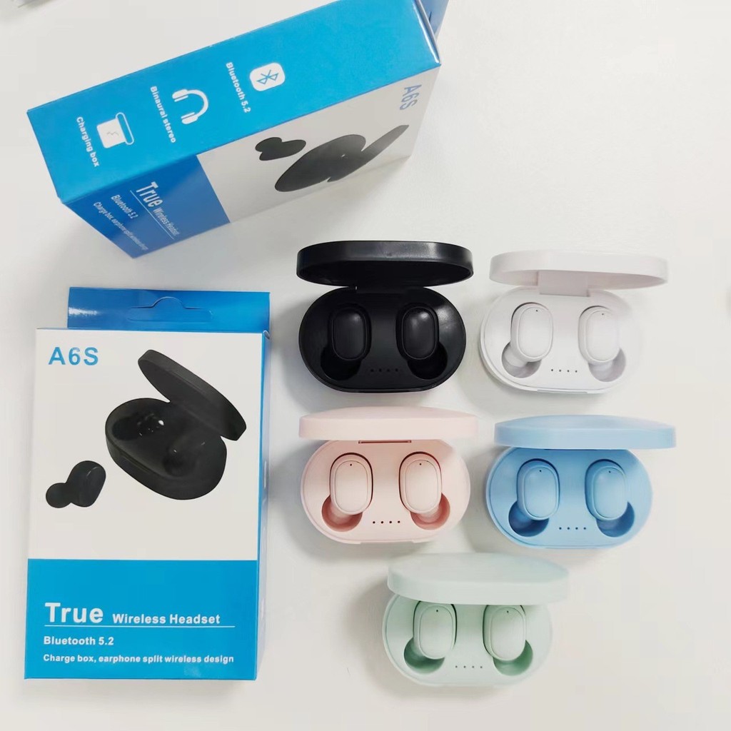 Tai nghe Bluetooth E6s Tuổi thọ pin dài Tai nghe A6s Màn hình kỹ thuật số Tai nghe Bluetooth trong E