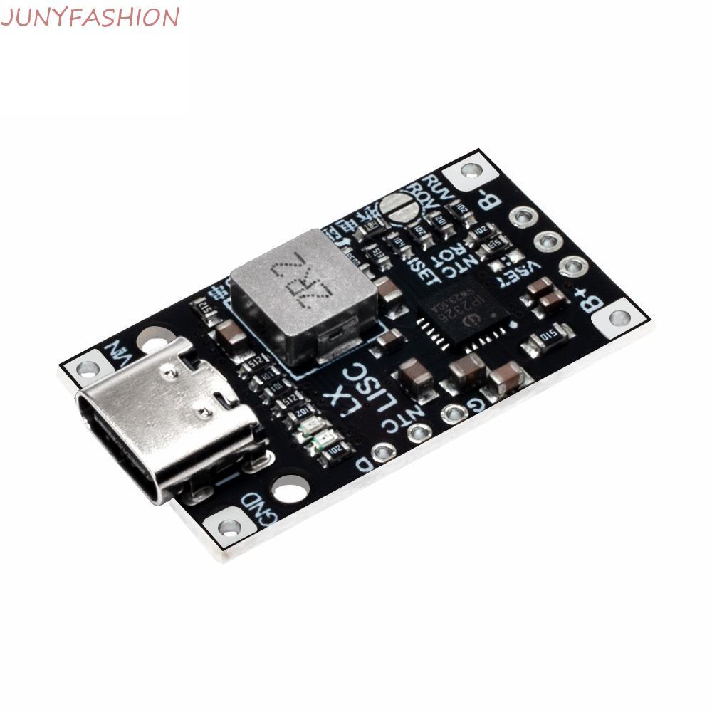 Mô-đun tăng cường sạc pin lithium JUNYFASHION, Mô-đun chuyển đổi tăng cường Type-C USB 2-3S BMS 15W,