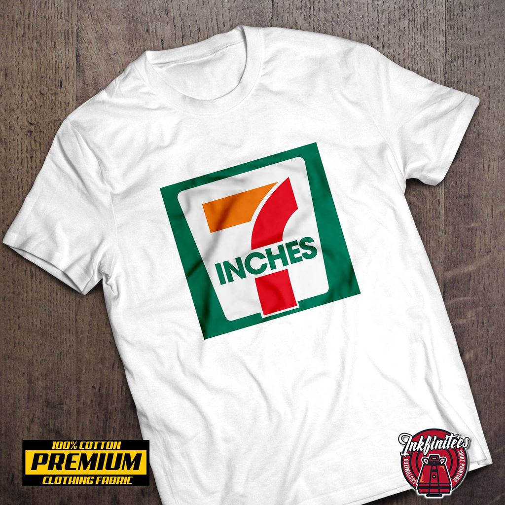 Áo thun thương hiệu Spoofs Edition (7 Eleven / 7 Inch) Áo thun Baju Microfiber Jersi Jersey Áo thun 