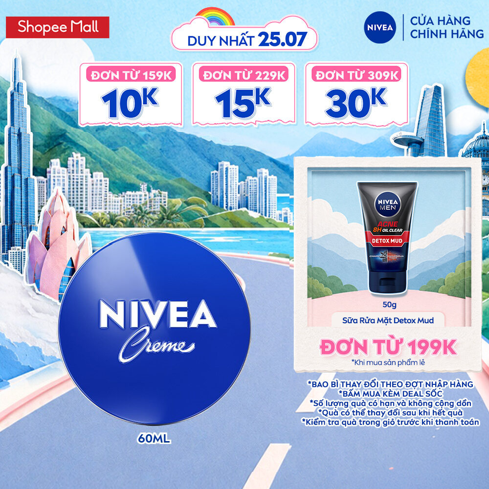 Kem Dưỡng Ẩm Da NIVEA Crème (60 ml) - 80102