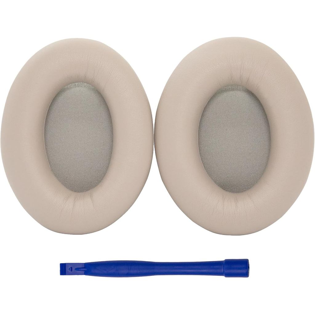 Miếng đệm tai thay thế cao cấp cho tai nghe Sony WH-1000XM3 Miếng đệm tai bằng da & bọt nhớ Protein 