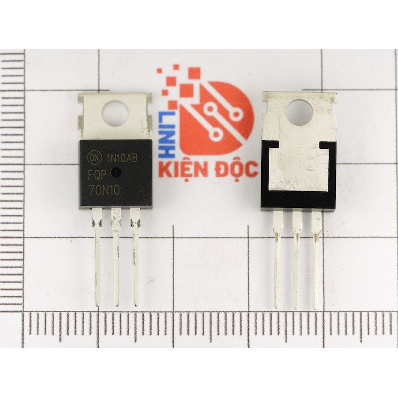 [1 chiếc] FQP70N10 70N10 Mosfet kênh N 57A 100V TO-220 mới