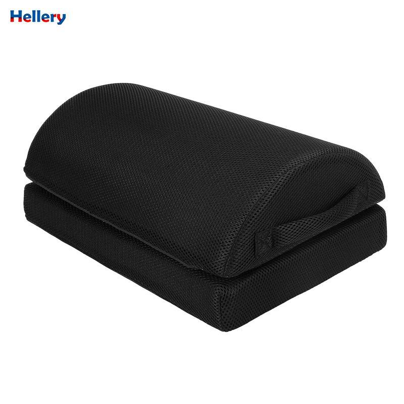 Memory Foam Ergonomic Footrest Foam Cushion Leg Clearance Half Moon Gối