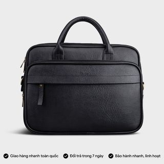 Cặp công sở Trita (Thời trang nam đựng vừa laptop 15 inch - Cặp da TCA10) Bagsmart