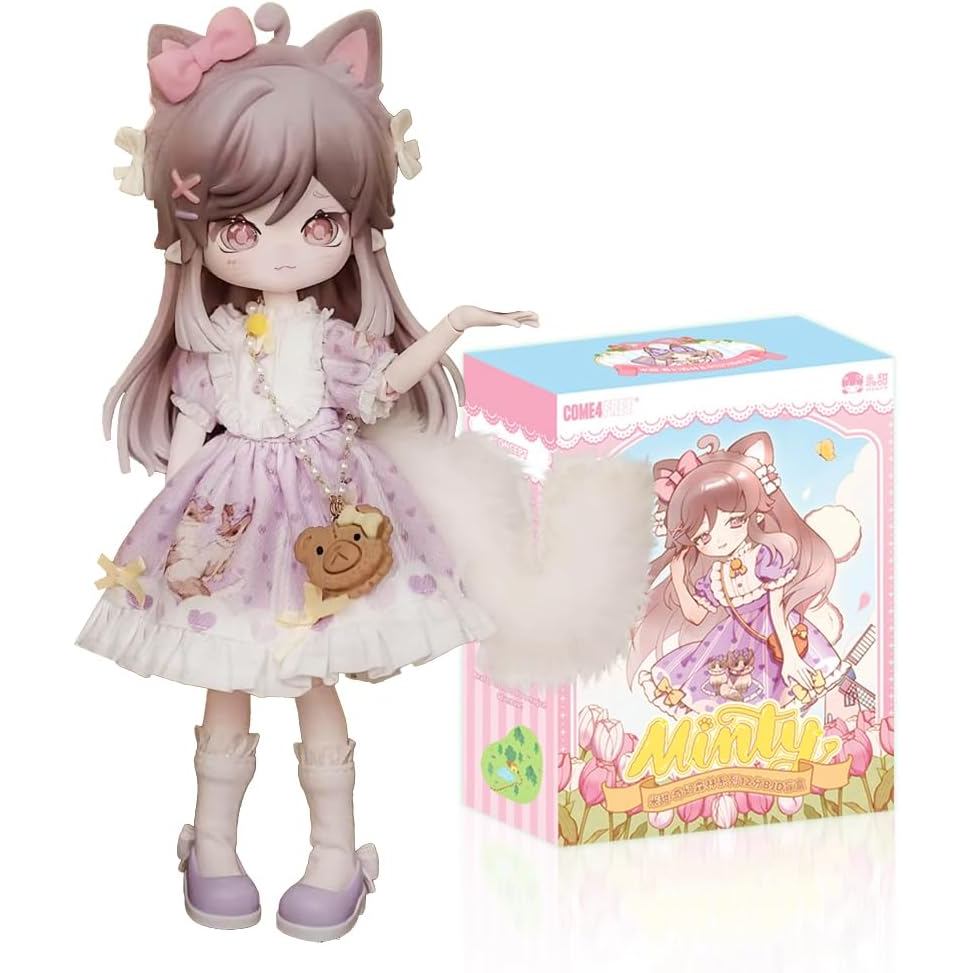 Minty The Fantasy Forest Series 1 / 12 Búp bê BJD OB11 Kích thước Nhân vật hành động sưu tập Nhân vậ