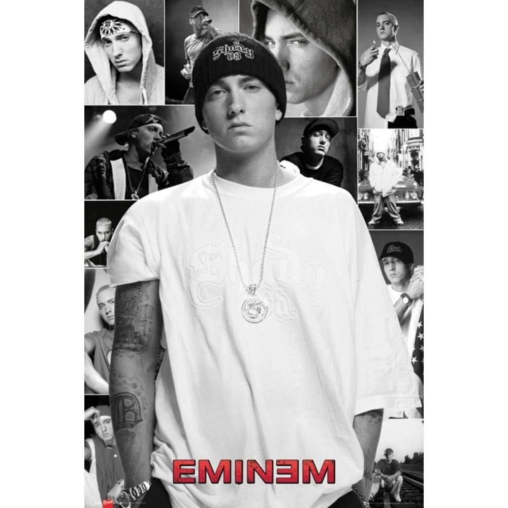 Poster cắt xén Eminem 36 x 24 inch