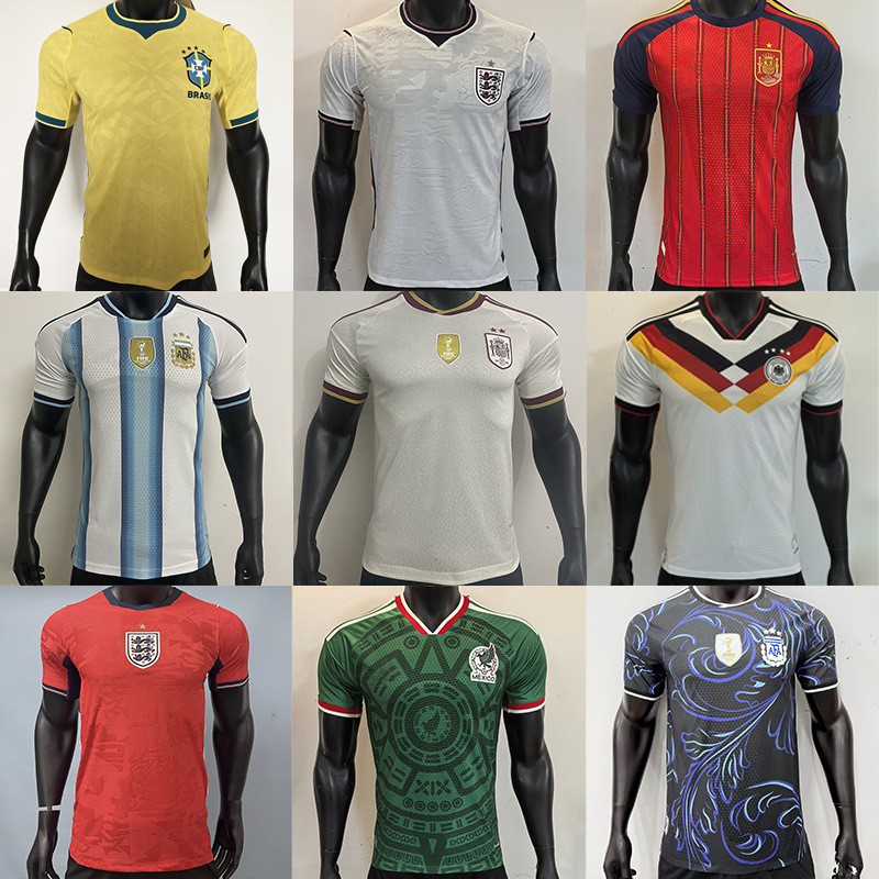 Tây Ban Nha 2026 World Cup Championship Edition Pháp Brazil Player Edition Jersey Argentina áo bóng 