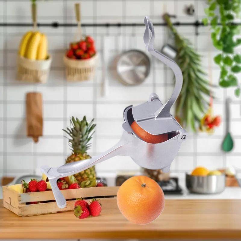 Kiding Metal Lemon Bóp Tay Máy ép trái cây cho Cam Lựu Vôi Hướng dẫn sử dụng Citrus Fruit Juice Make
