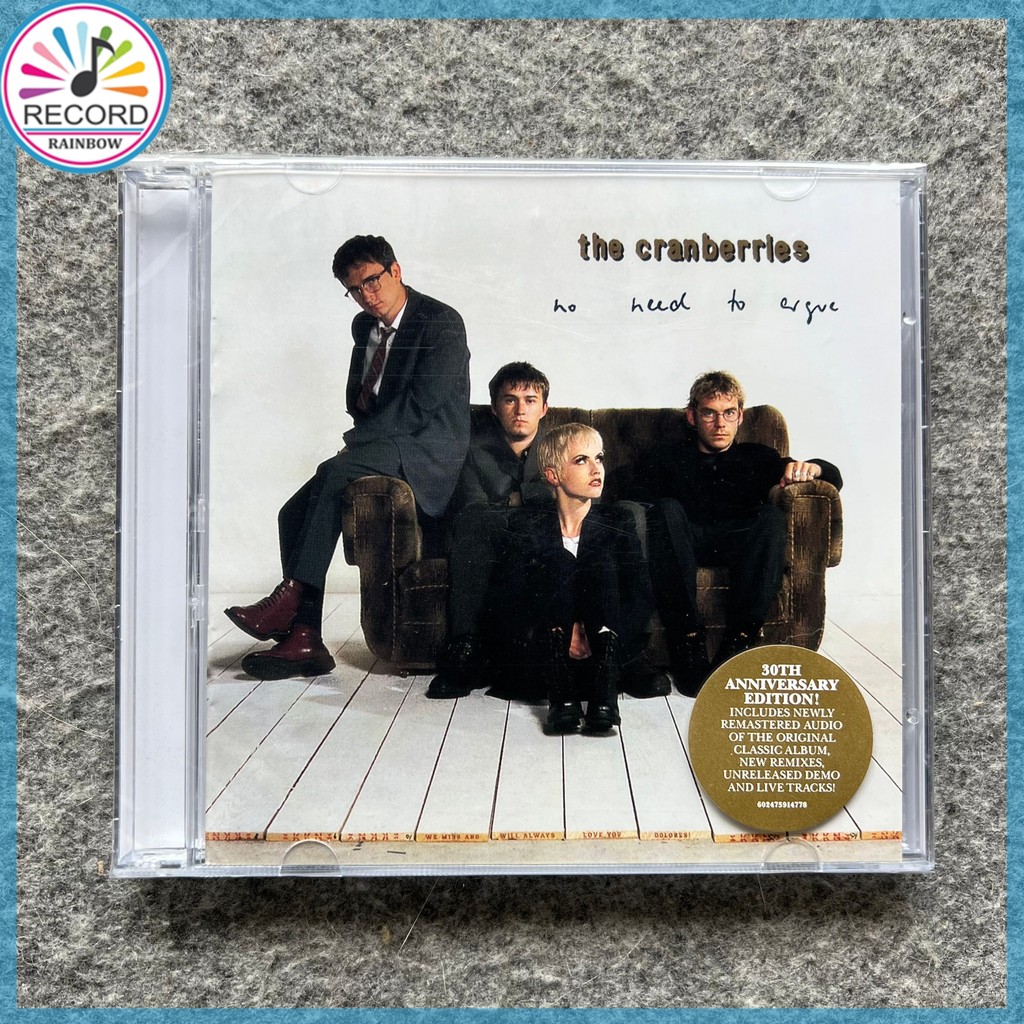 The Cranberries No Need To Argue Original 2CD Album [Sealed] Brand New