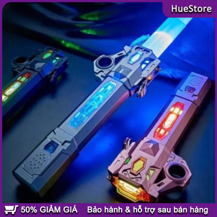 Đồ chơi kiếm laser bảy màu co giãn, Pin và dễ sử dụng, Bền bỉ,Đồ chơi kiếm laser, Có thể co giãn, Ph