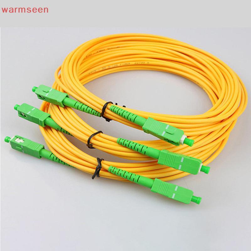(warmseen) / Dây vá quang APC- / APC Chế độ đơn 9 / 125 G652D LSZH 1m2m3m Cáp nhảy sợi quang