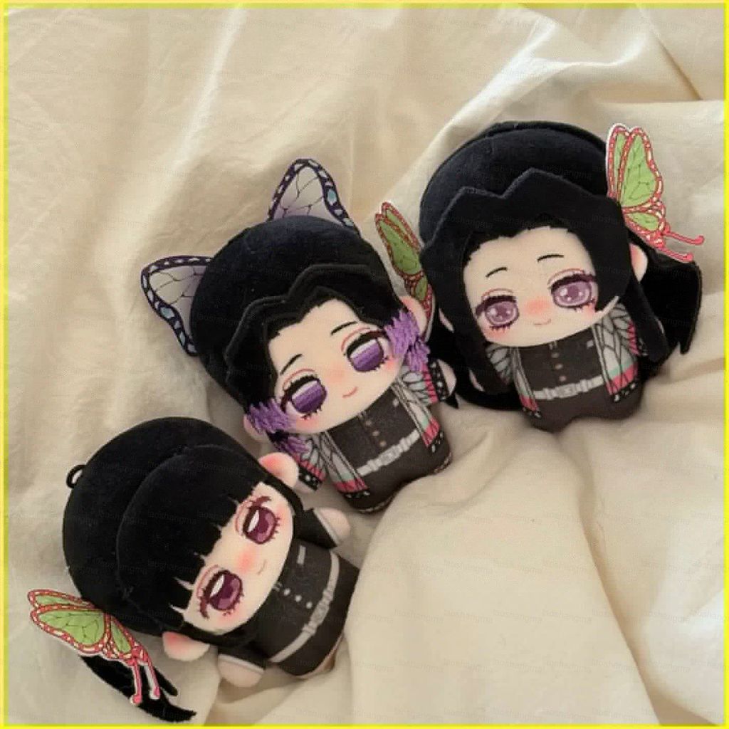 YT4 Demon Slayer Tsuyuri Kanawo Kochou Kanae Kochou Shinobu Plushie Game Merch Dễ Thương Sang Trọng 