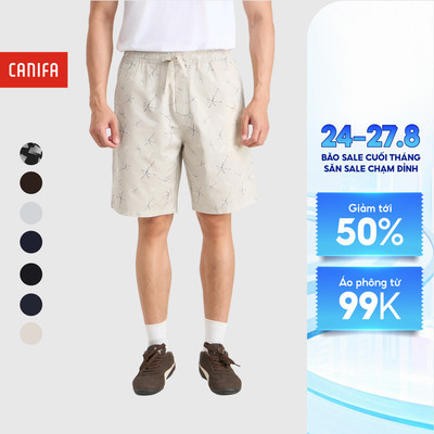 Quần short nam CANIFA có hình in 8BS26S007