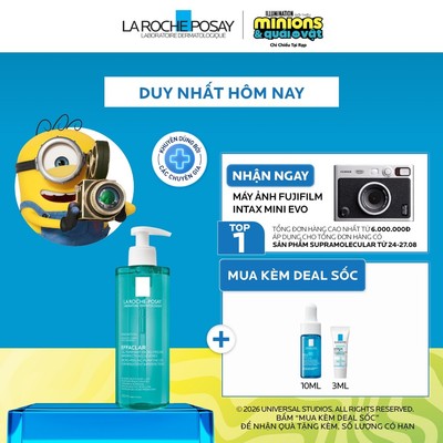 Gel rửa mặt và tắm La Roche Posay Effaclar Micro-Peeling Purifying Gel 400ml