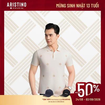 Áo Polo Nam ARISTINO Slim Fit  ôm nhẹ, tôn dáng, màu sắc thời thượng - APS022AS2