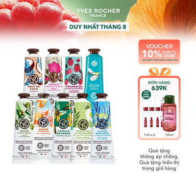 Kem dưỡng da tay Yves Rocher Hand Cream 30ml (đa dạng mùi hương)