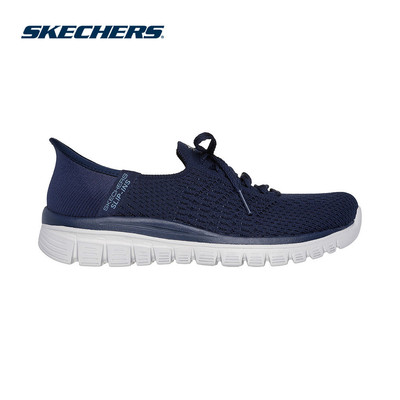 Giày Búp Bê Nữ Skechers Slip-ins Modern Comfort Graceful First Blush-100736-NVY Air-Cooled Memory Foam