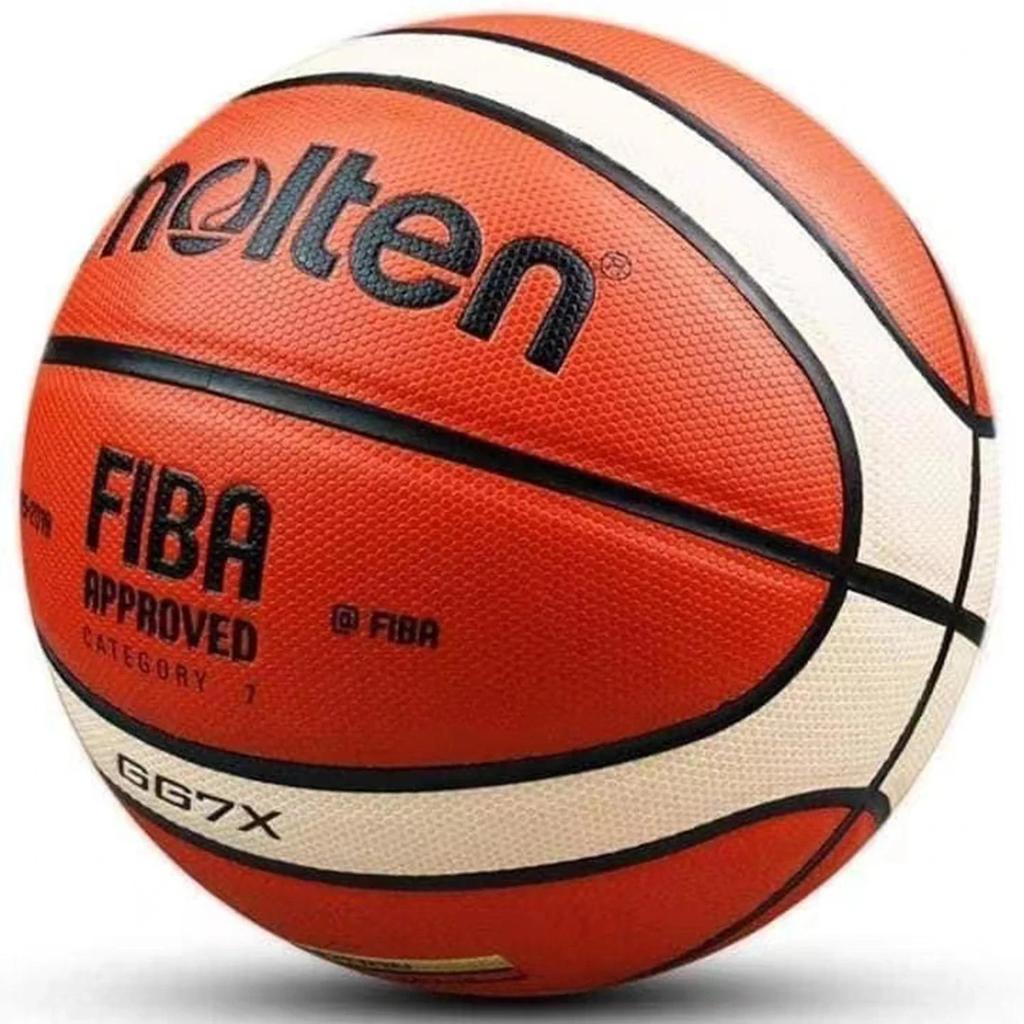 Molten GG7X GG6X GG5X Bóng Rổ Da PU Ngoài Trời Trong Nhà Trận Đấu Đào Tạo FIBA Được Phê Duyệt