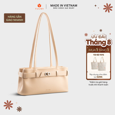 Túi Yuumy ( Thời trang nữ phối khóa trang trí - Túi xách da Seasand YTX69) Bagsmart