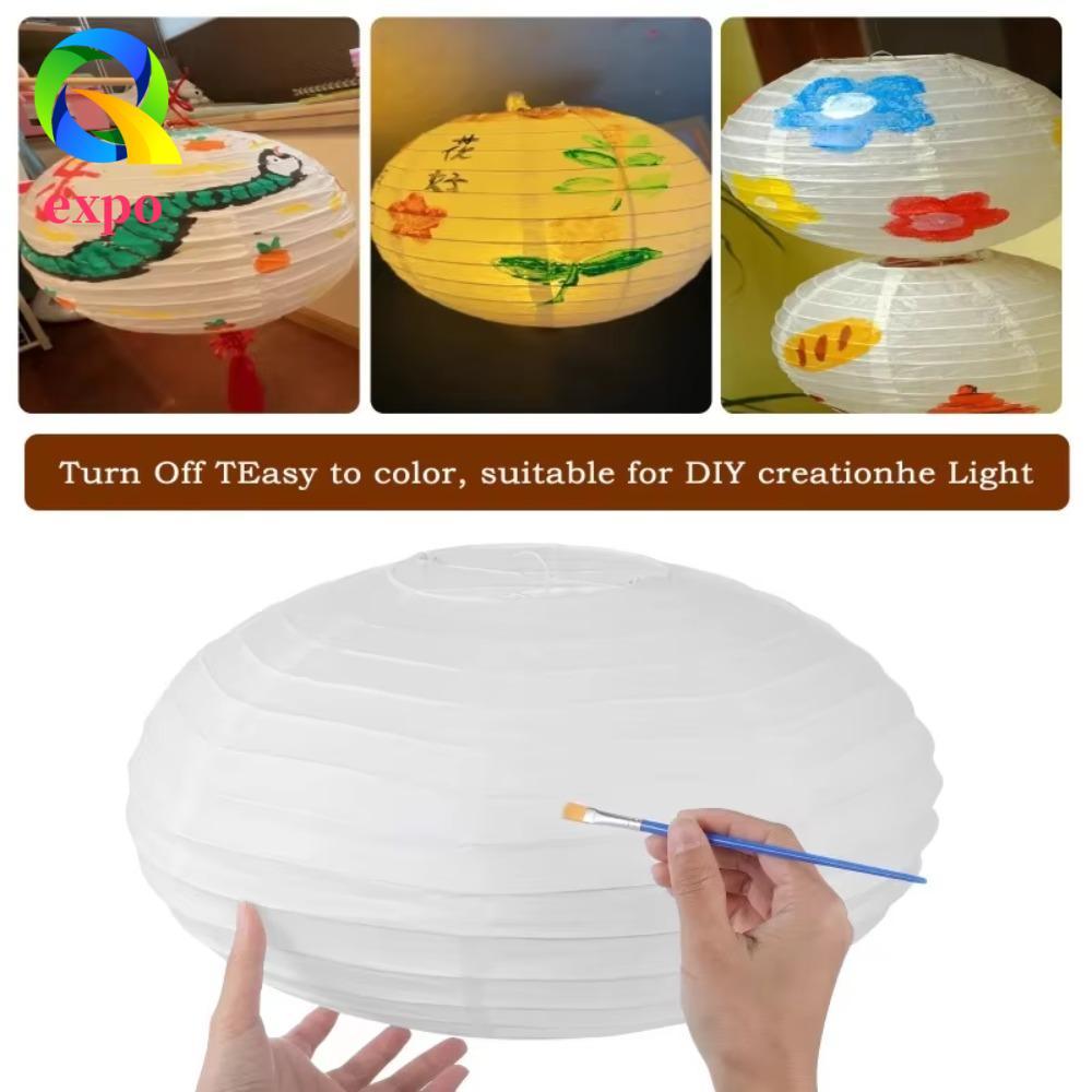 EXPO GIỚI HẠN Chụp Đèn Giấy, Vỏ Đèn Trần Treo Hình Bầu Dục, Đồ Dùng Ngày Lễ Hiện Đại Cổ Điển Mặt Dây
