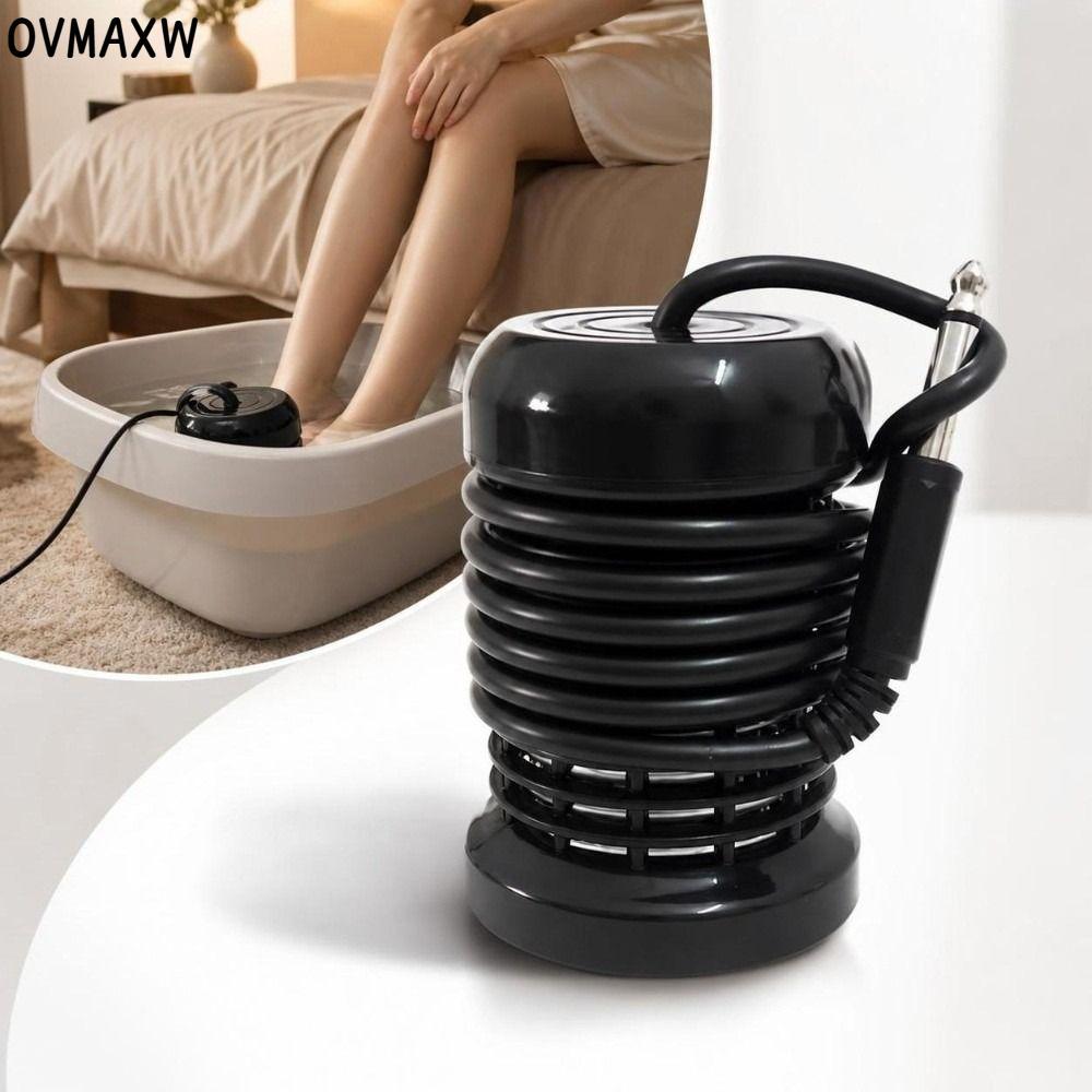 Đầu Ionic OVMAXW, Dễ dàng cài đặt Thay thế bồn tắm chân hydro màu đen, Công nghệ ion hiệu quả Đầu th