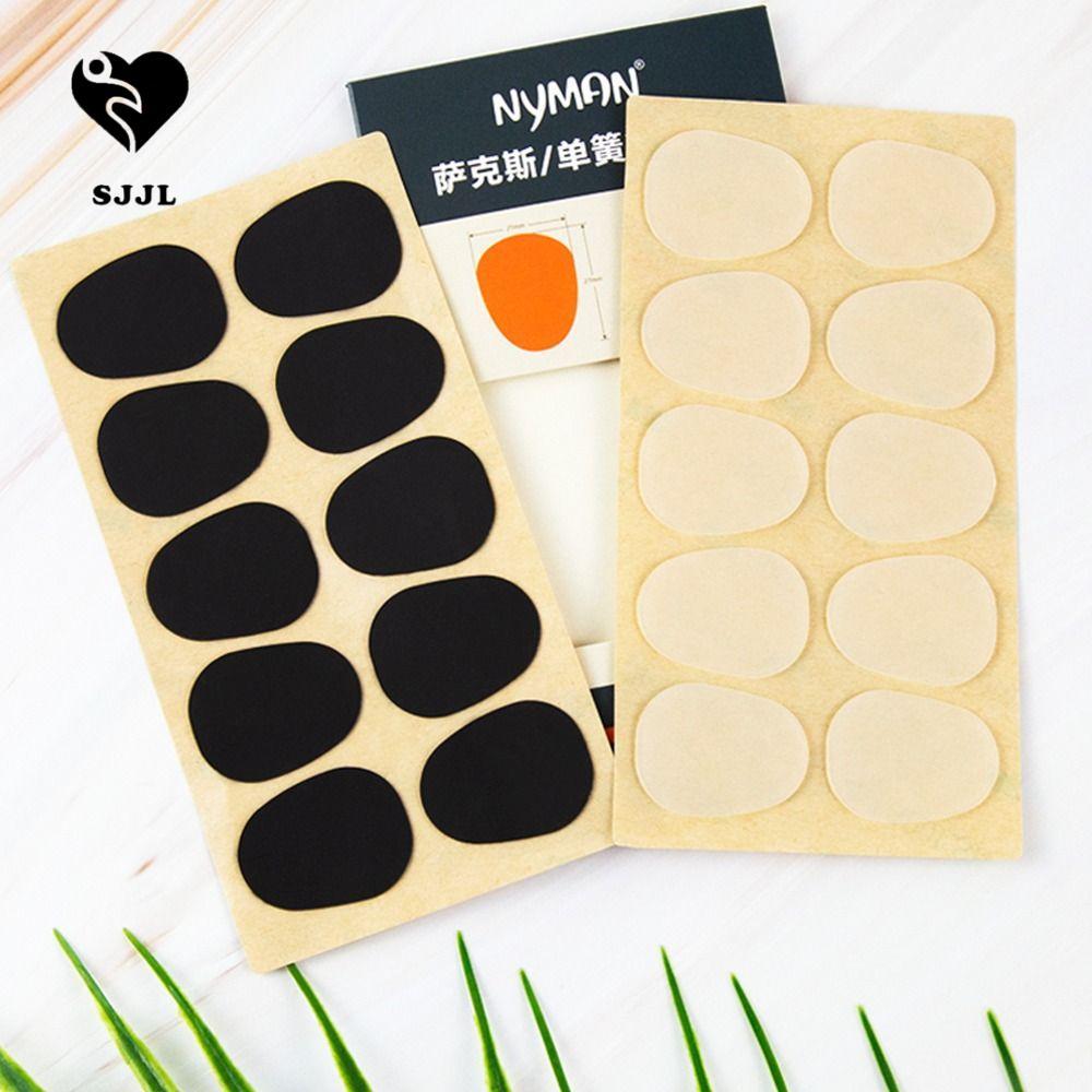 SJJL Sax Miệng Đệm, Miếng Dán Miệng Sax Tiêu Chuẩn 0.5mm / 0.8mm, Miếng Silicon Tenor Clarinet Saxop