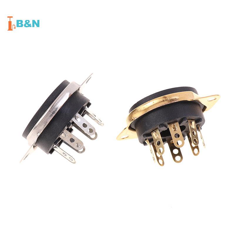 XeR Chassis Mount 8pin Bakelite Tube Soet Base Cho 6550B 6CA7 EL34 6L6 KT88 Vintage AMP DIY TH