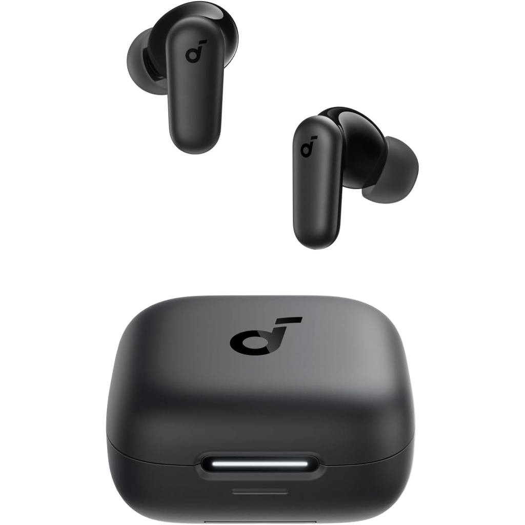 Soundcore P30i by Anker Noise Cancelling Earbuds, Strong and Smart Noise Cancelling, Powerful Bass, 